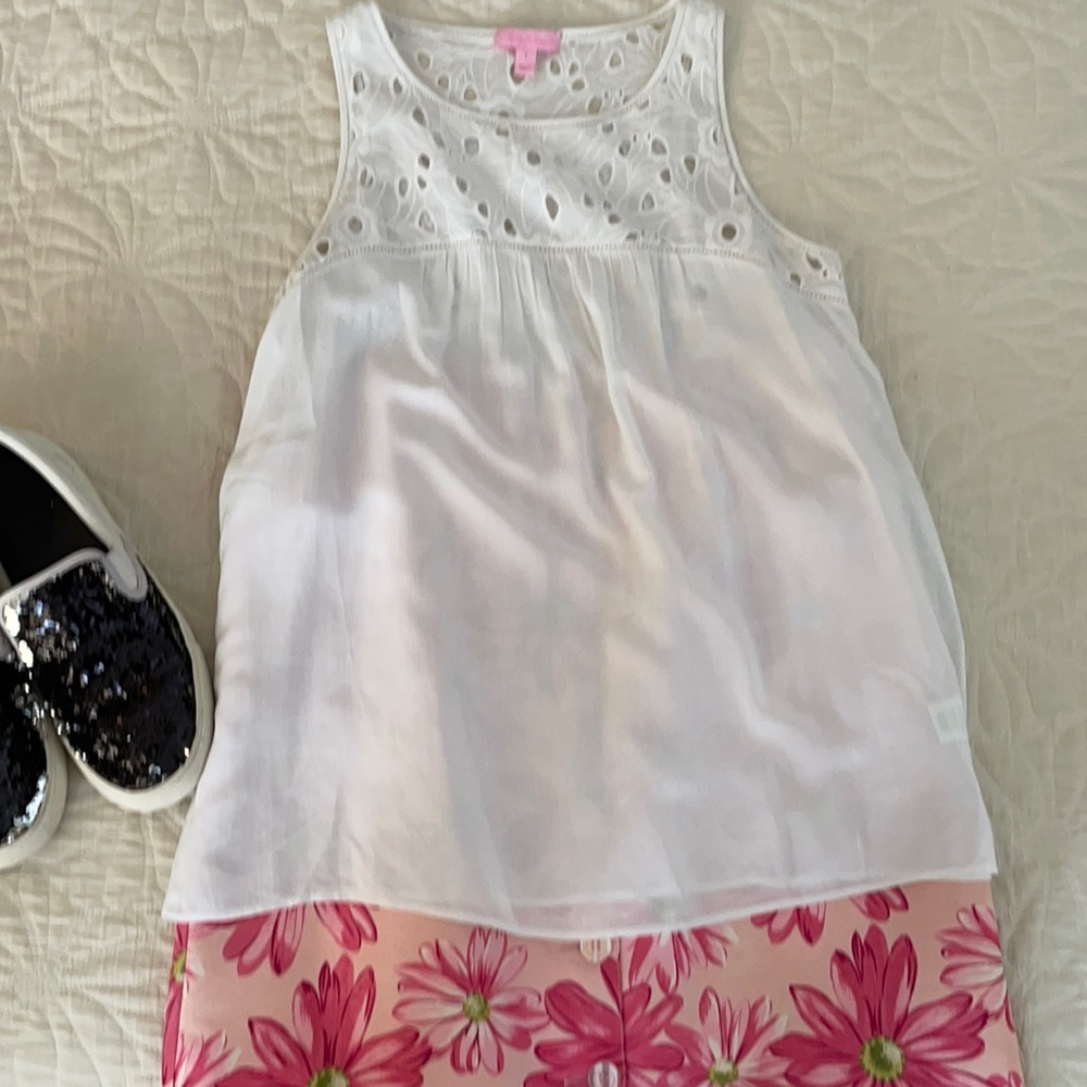 Lilly Pulitzer embroidered top